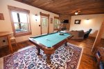 Mountain Sunset- Mineral Bluff GA- Pool Table